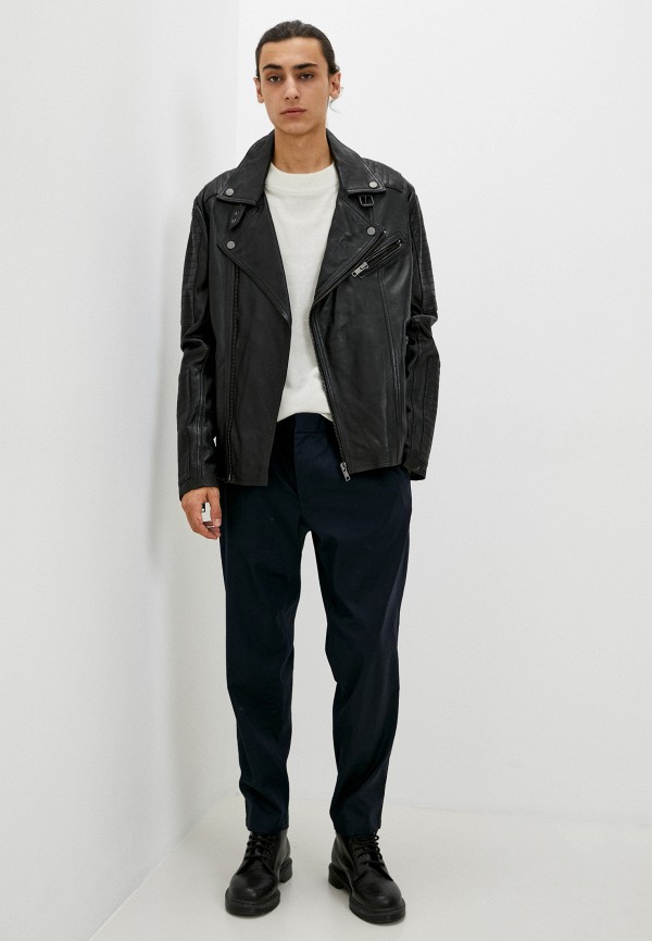 фото Куртка кожаная urban fashion for men