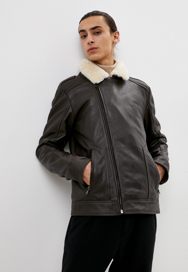 фото Куртка кожаная urban fashion for men
