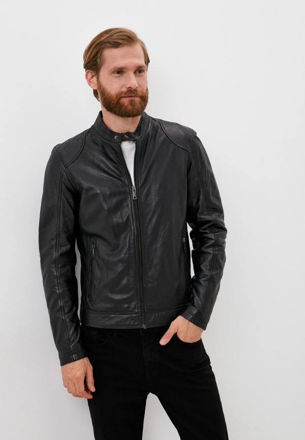 фото Куртка кожаная urban fashion for men