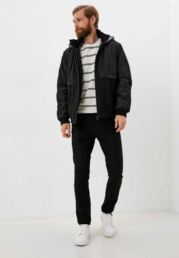 Куртка утепленная Urban Fashion for Men цвет черный  Фото 2