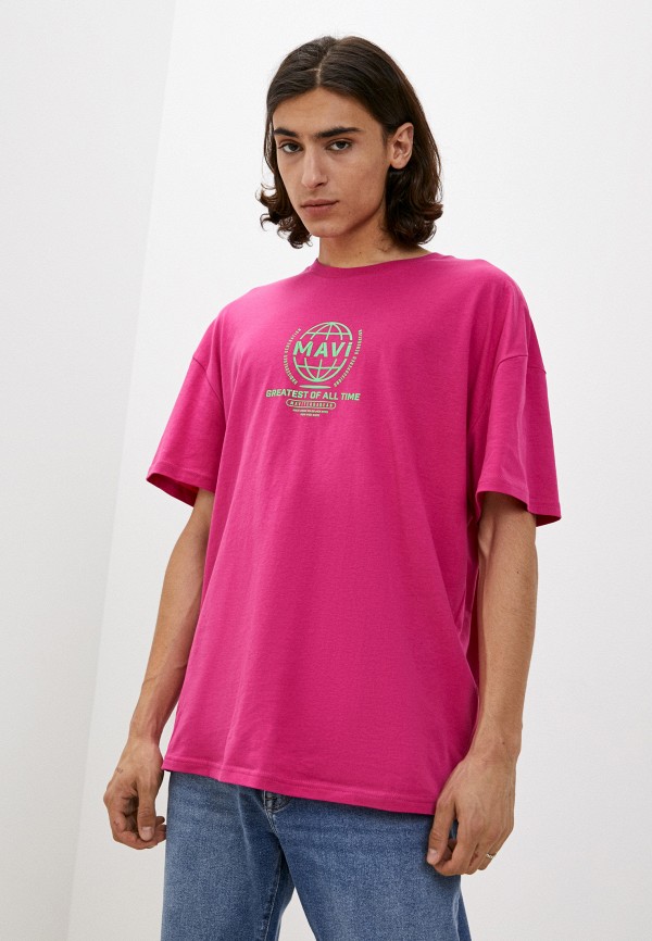 

Футболка Mavi, Фуксия, SHORT SLEEVE TOP