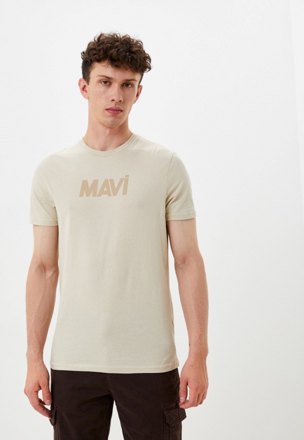

Футболка Mavi, Бежевый, SHORT SLEEVE TOP