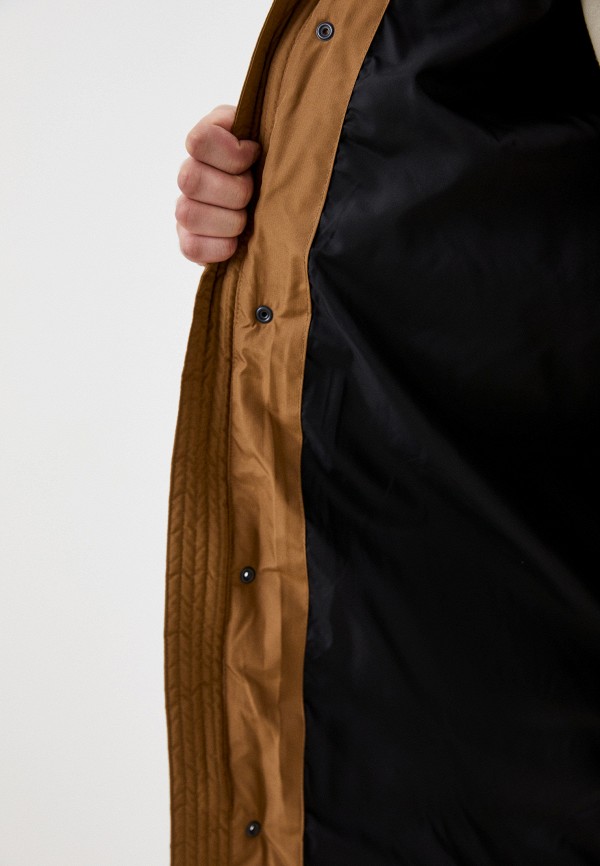 Куртка утепленная Tom Tailor коричневый, размер 50, фото 4