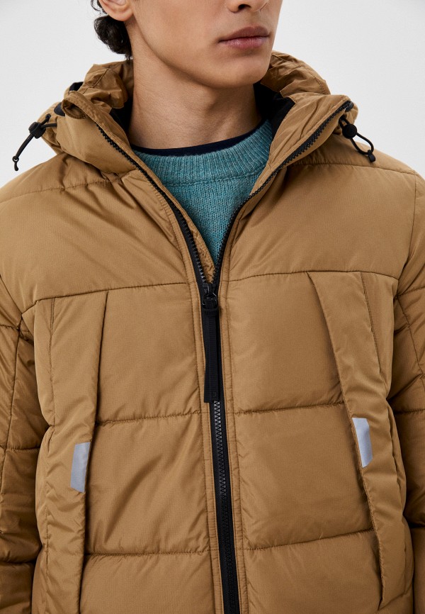 Куртка утепленная Tom Tailor бежевый, размер 52, фото 5