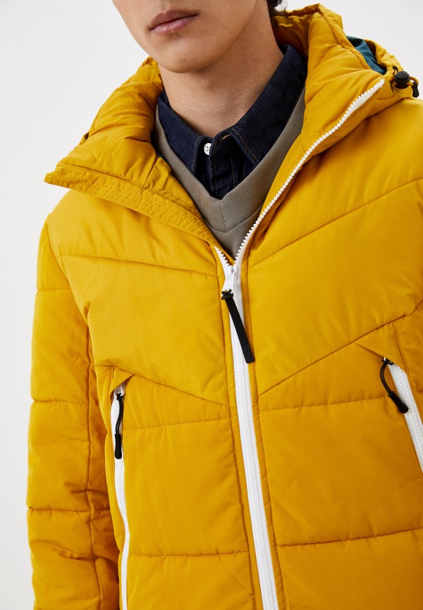 Куртка утепленная Tom Tailor желтый, размер 50, фото 5