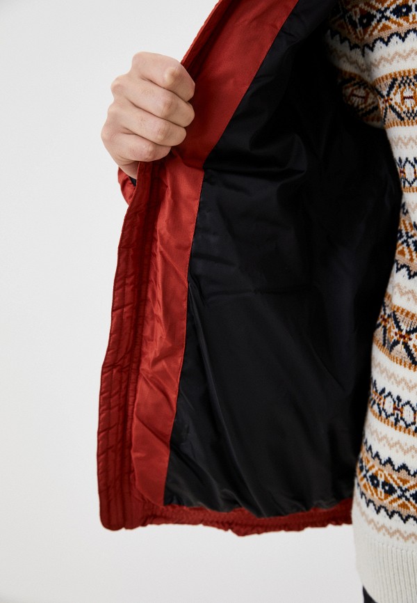 Куртка утепленная Tom Tailor красный, размер 48, фото 4