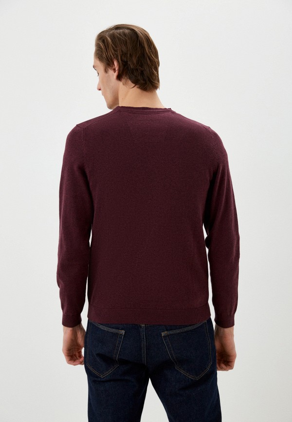 Пуловер Henderson цвет бордовый  Фото 3