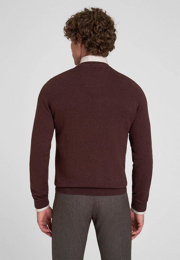 Пуловер Henderson цвет коричневый  Фото 3