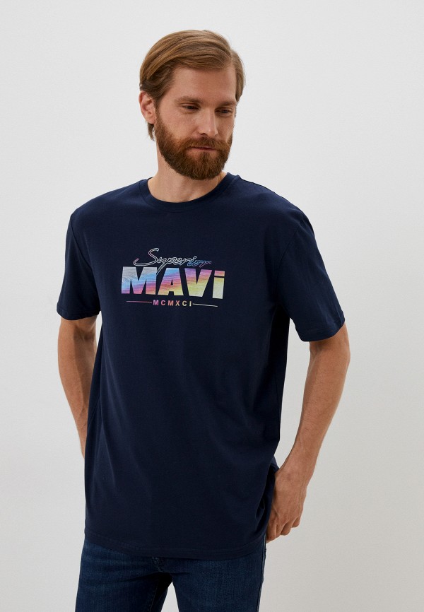 

Футболка Mavi, Синий, SHORT SLEEVE TOP