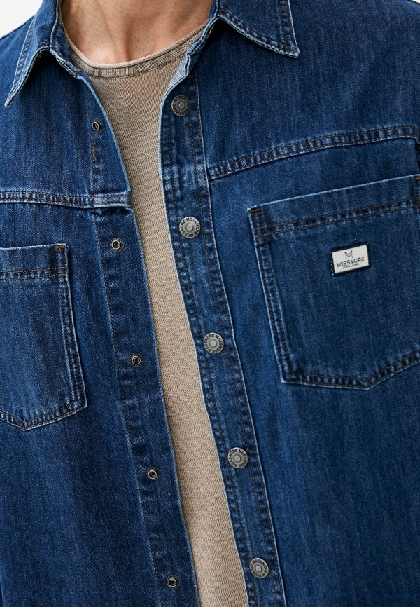 фото Рубашка джинсовая mossmore