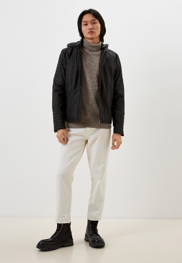 Куртка кожаная Indicode Jeans Куртка кожаная Indicode Jeans фото