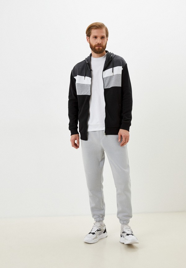 Толстовка D&F черный, размер 48, фото 2