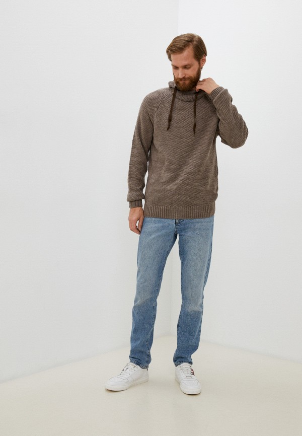 Свитер Trendyol коричневый, размер 52, фото 2