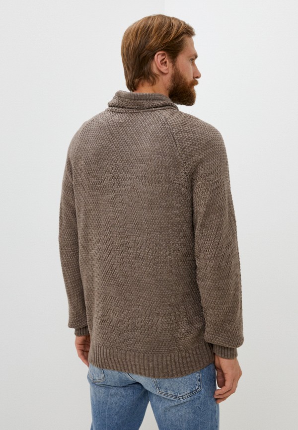 Свитер Trendyol коричневый, размер 52, фото 3