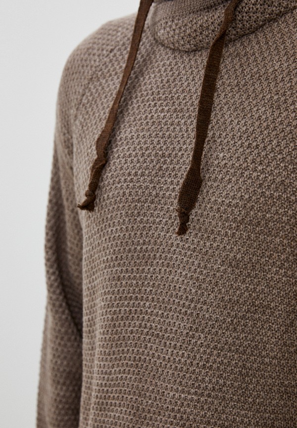 Свитер Trendyol коричневый, размер 52, фото 4