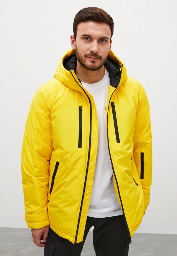 Куртка утепленная Finn Flare желтый  MP002XM08UYV