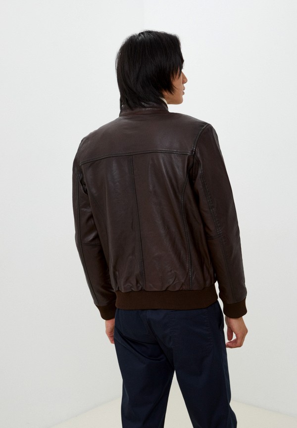 Куртка кожаная Jorg Weber цвет коричневый  Фото 3