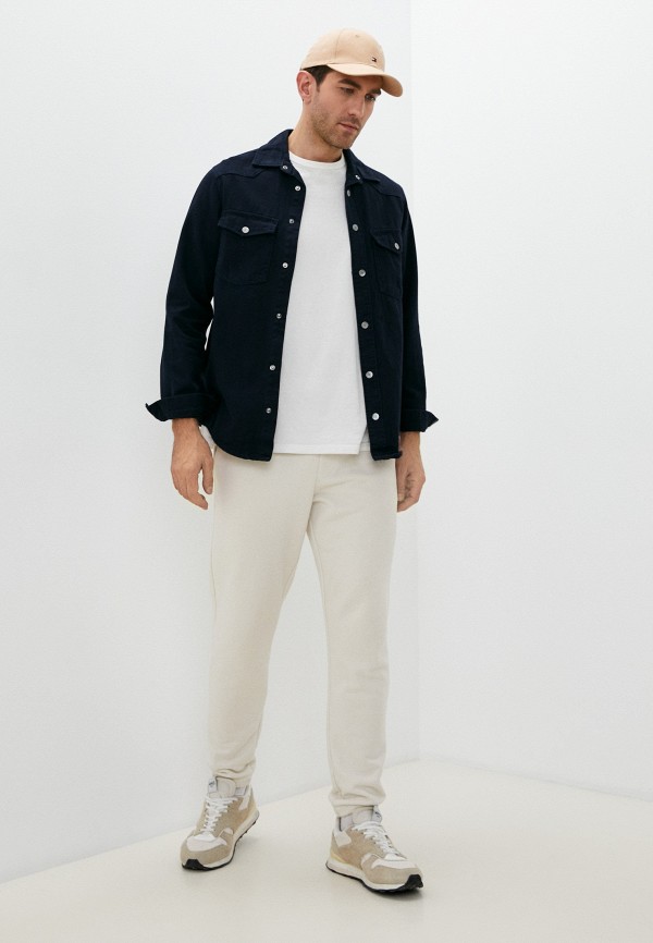 фото Рубашка джинсовая mossmore