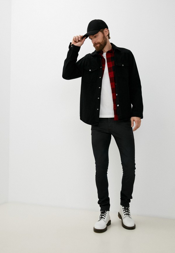 фото Рубашка джинсовая mossmore