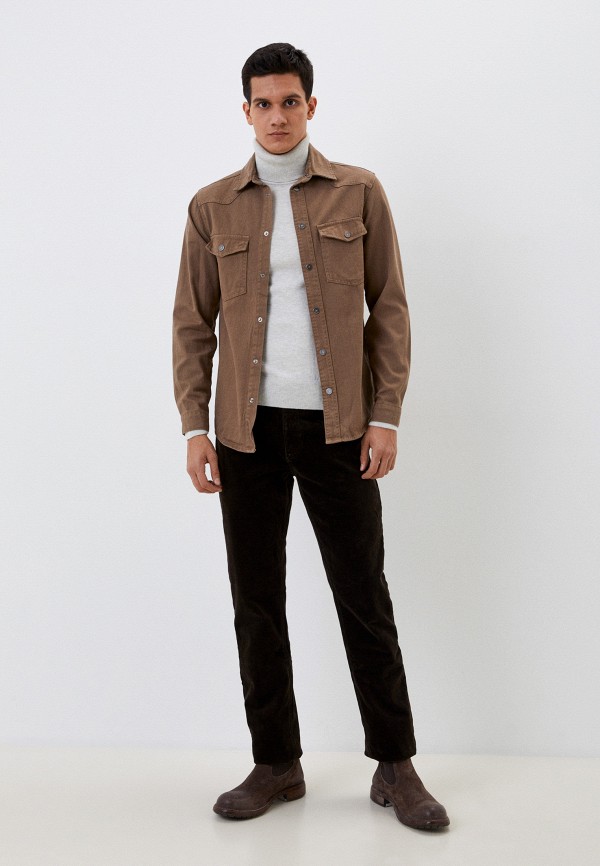 фото Рубашка джинсовая mossmore