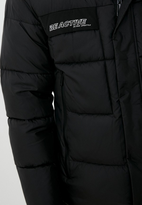 Куртка утепленная Urban Fashion for Men цвет черный  Фото 4