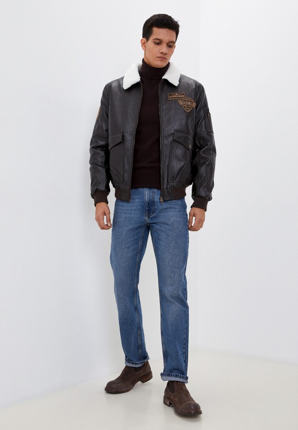 фото Куртка кожаная zolla