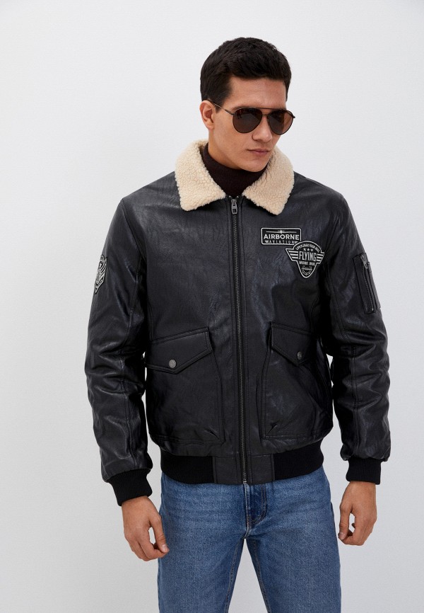 фото Куртка кожаная zolla