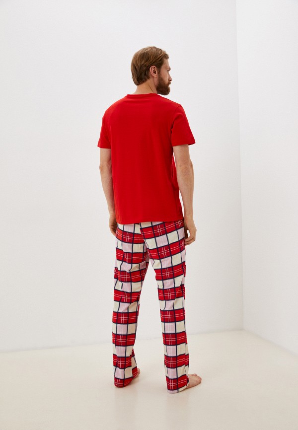 Пижама Kaftan красный, размер 52, фото 3