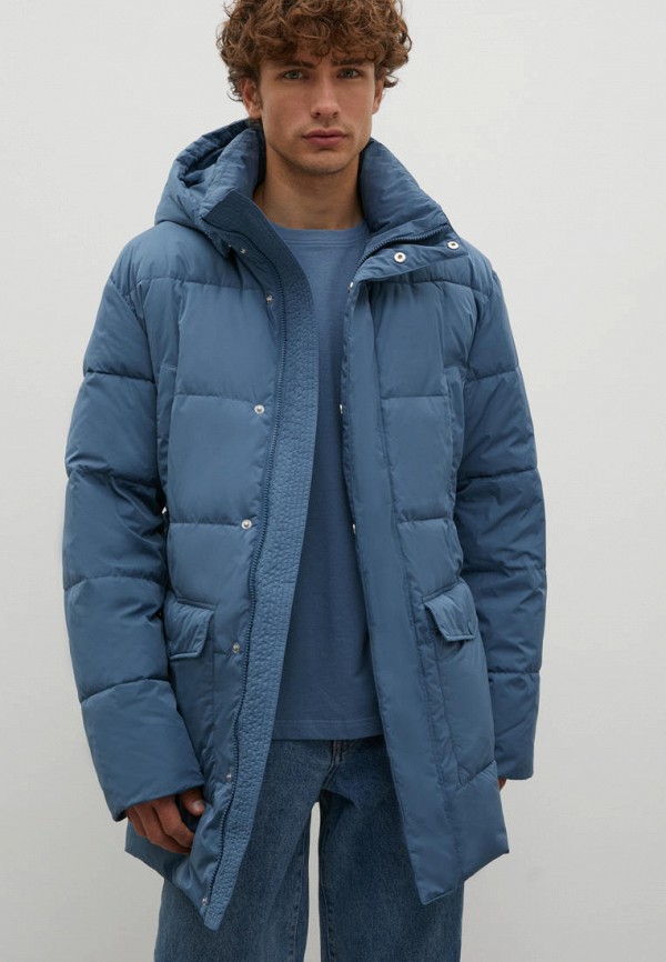 Куртка утепленная Finn Flare синий  MP002XM08VQ8