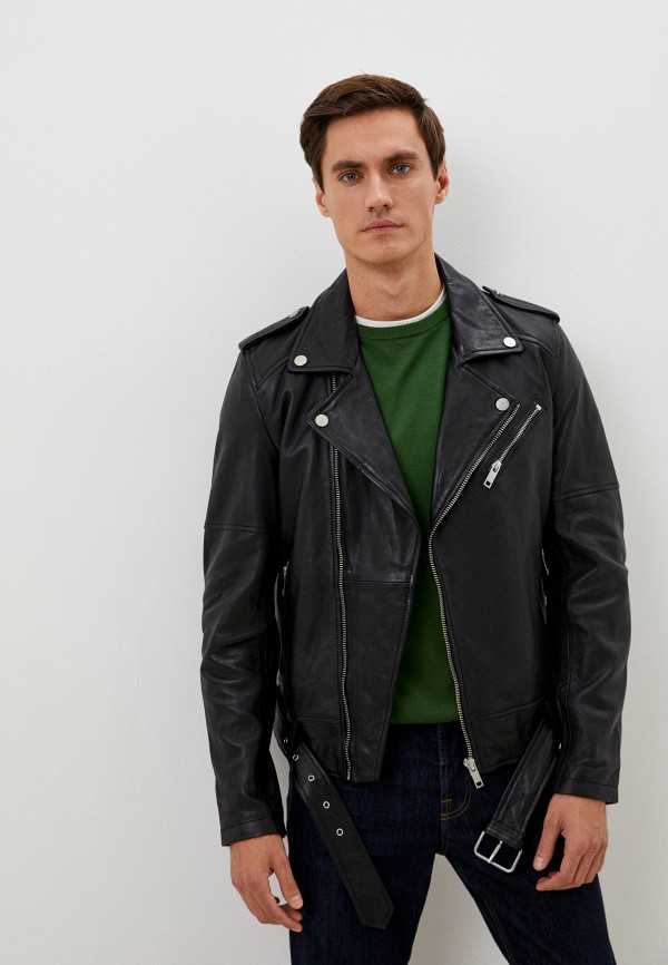фото Куртка кожаная urban fashion for men