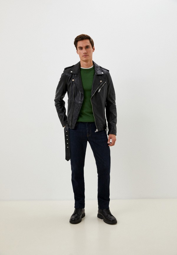 фото Куртка кожаная urban fashion for men