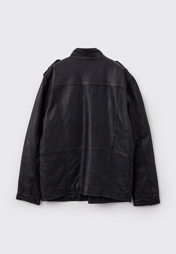 Куртка кожаная Jorg Weber цвет черный  Фото 2