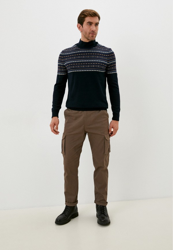 Брюки D&F коричневый, размер 34, фото 2