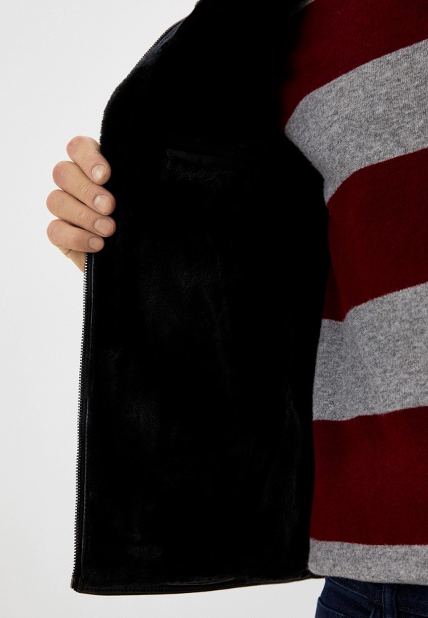 Куртка кожаная Ogmando цвет черный  Фото 4