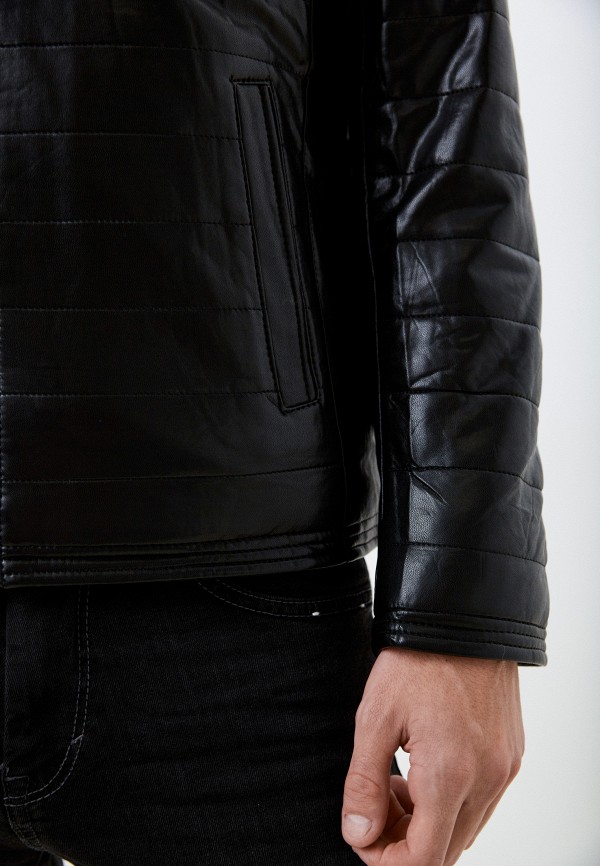 Куртка кожаная Ogmando цвет черный  Фото 4