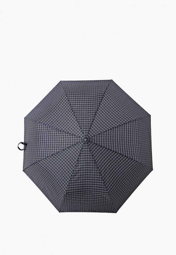 Зонт складной Fabretti черного цвета