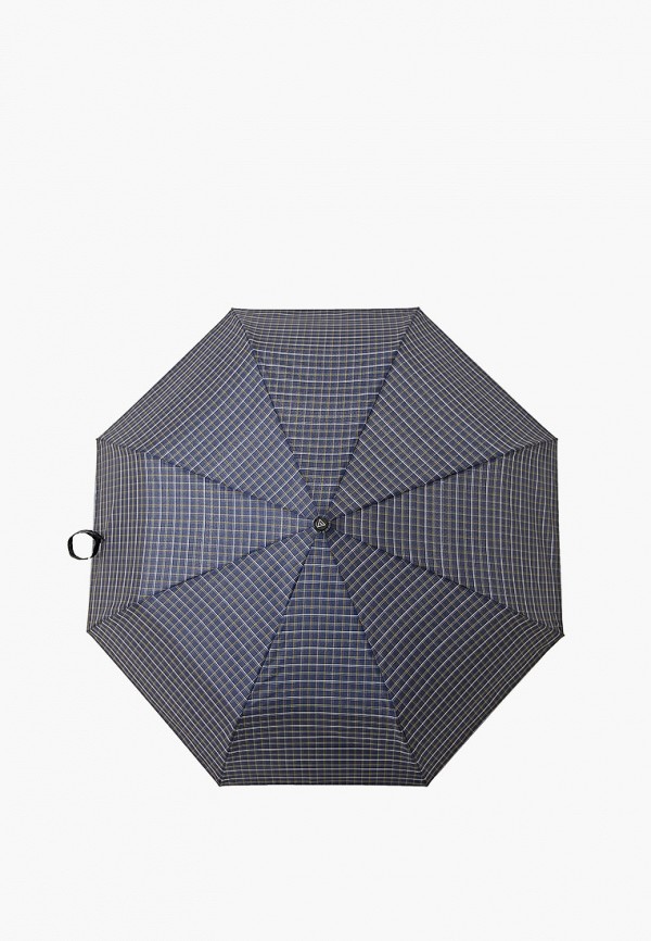 Зонт складной Fabretti синего цвета