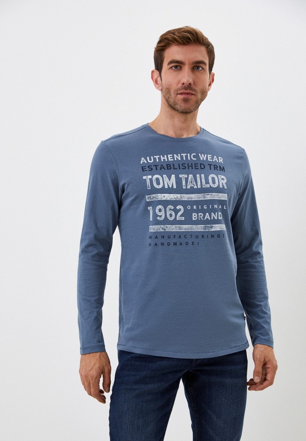 

Лонгслив Tom Tailor, Синий