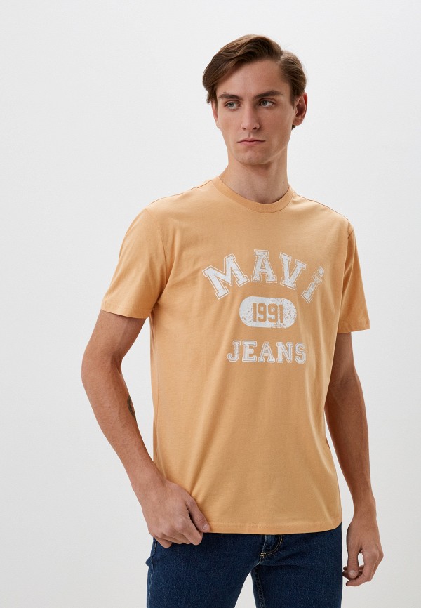

Футболка Mavi, Бежевый, PRINTED TEE