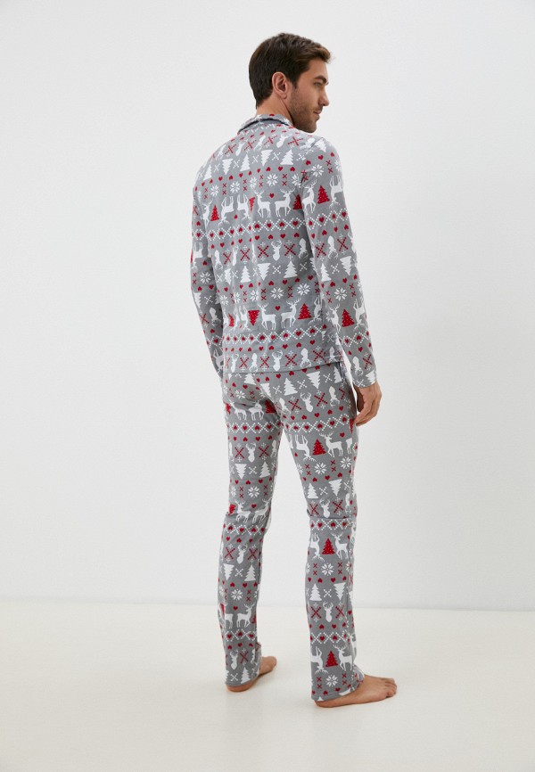 Пижама Kaftan серый, размер 56, фото 3