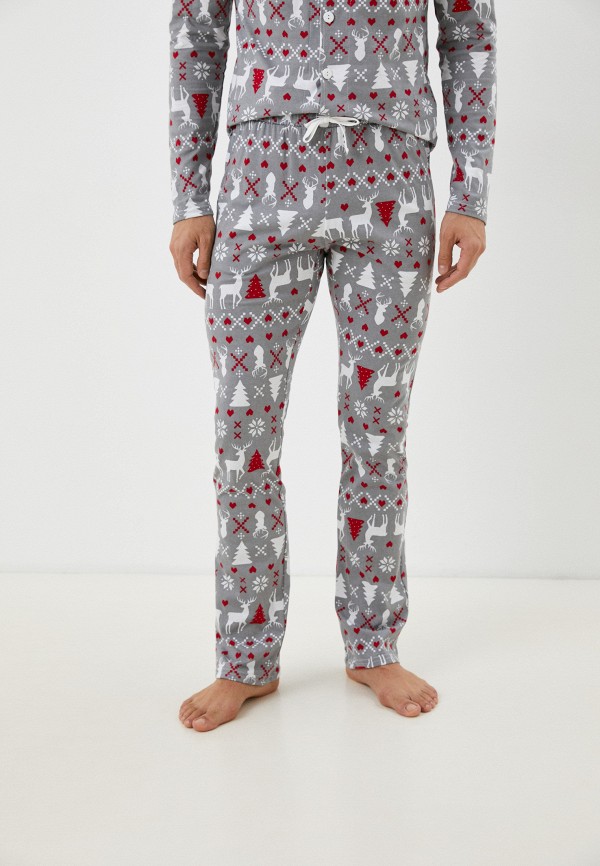 Пижама Kaftan серый, размер 56, фото 4