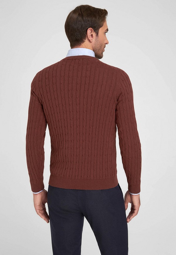 Джемпер Henderson коричневый, размер 54, фото 3