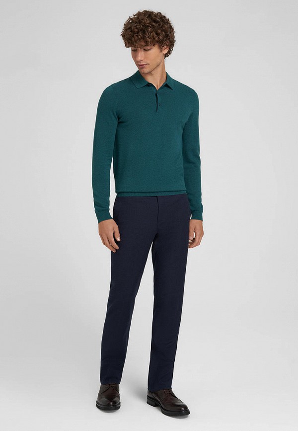 Поло Henderson зеленый, размер 50, фото 2