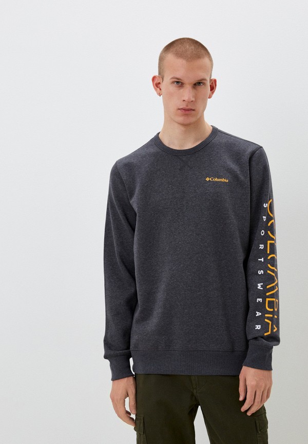 

Свитшот Columbia, Серый, Columbia™ Logo Fleece Crew