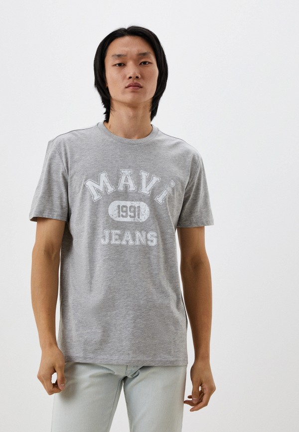 

Футболка Mavi, Серый, SHORT SLEEVE TOP