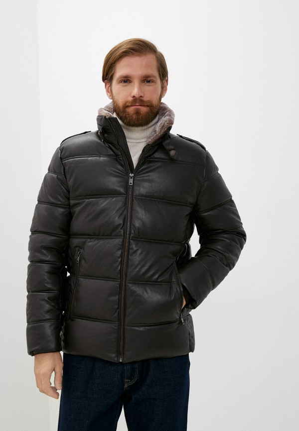 фото Куртка кожаная zolla