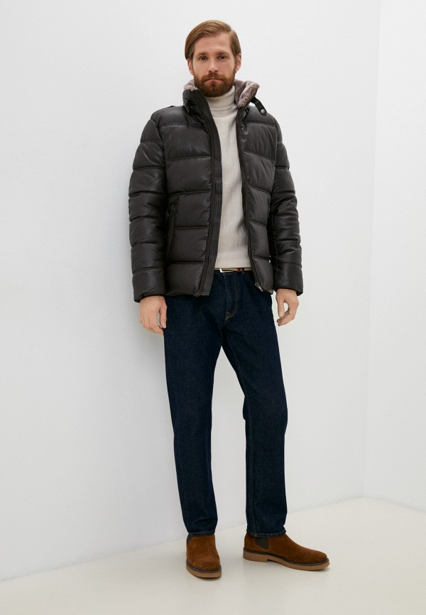 фото Куртка кожаная zolla