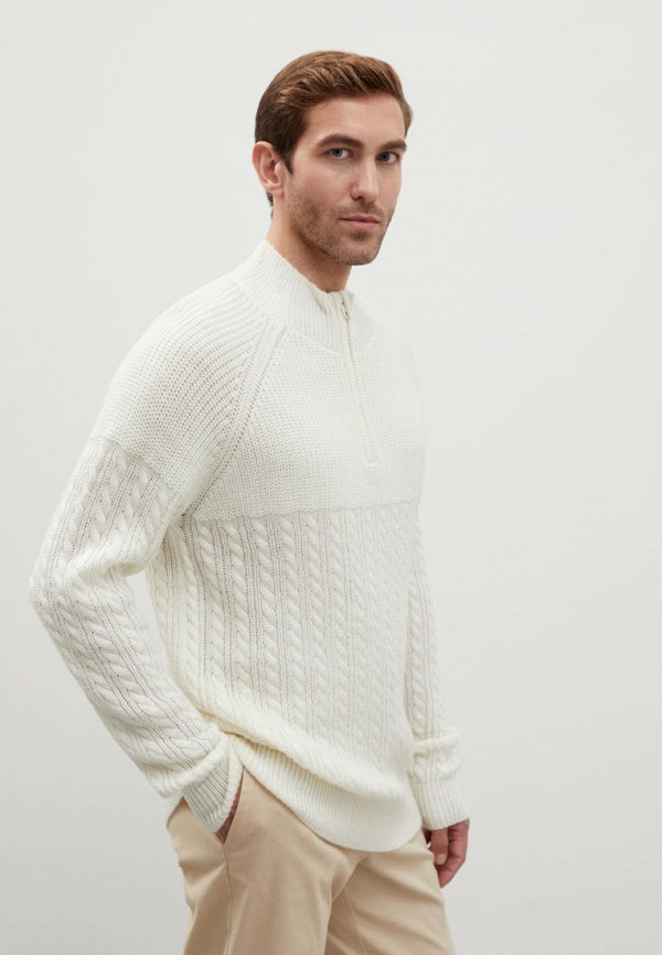 Джемпер Finn Flare белый, размер 52, фото 5