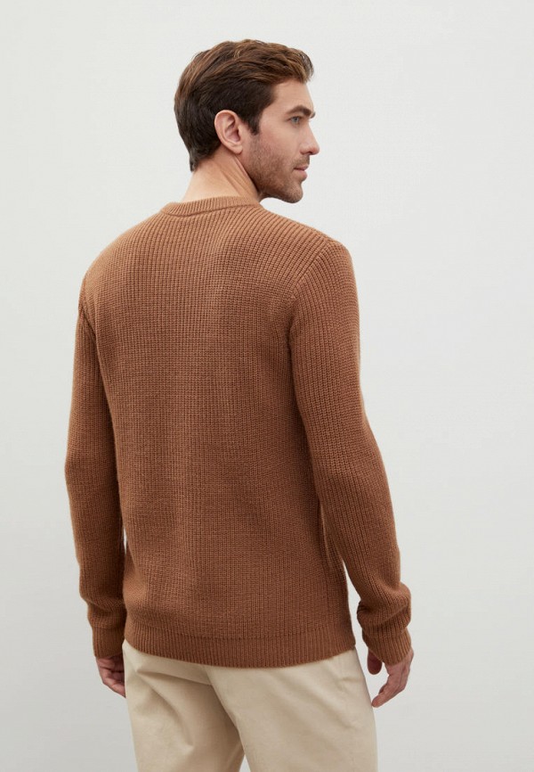 Джемпер Finn Flare коричневый, размер 56, фото 3