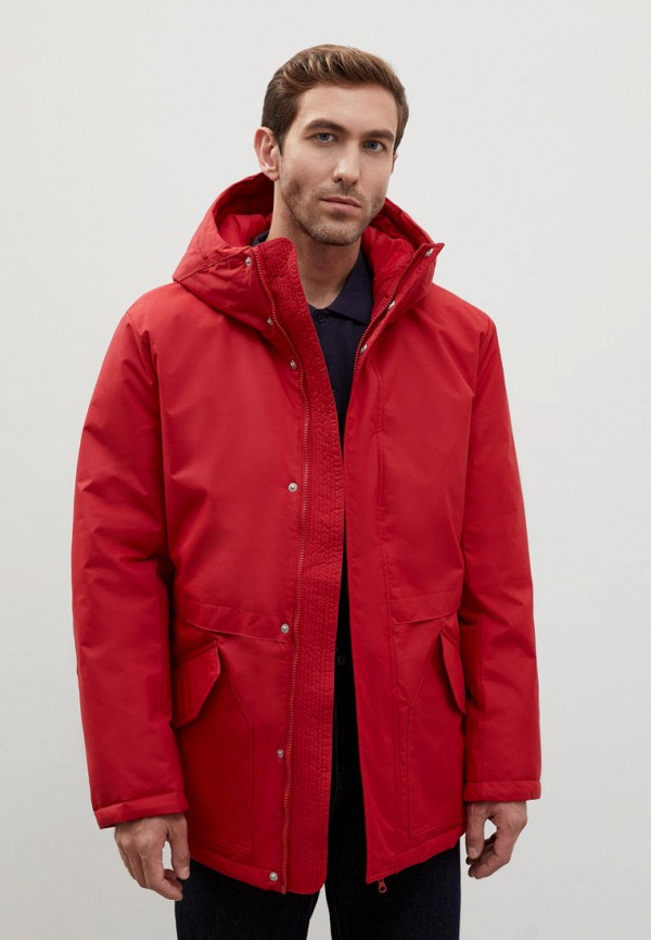 Куртка утепленная Finn Flare красный  MP002XM090VX